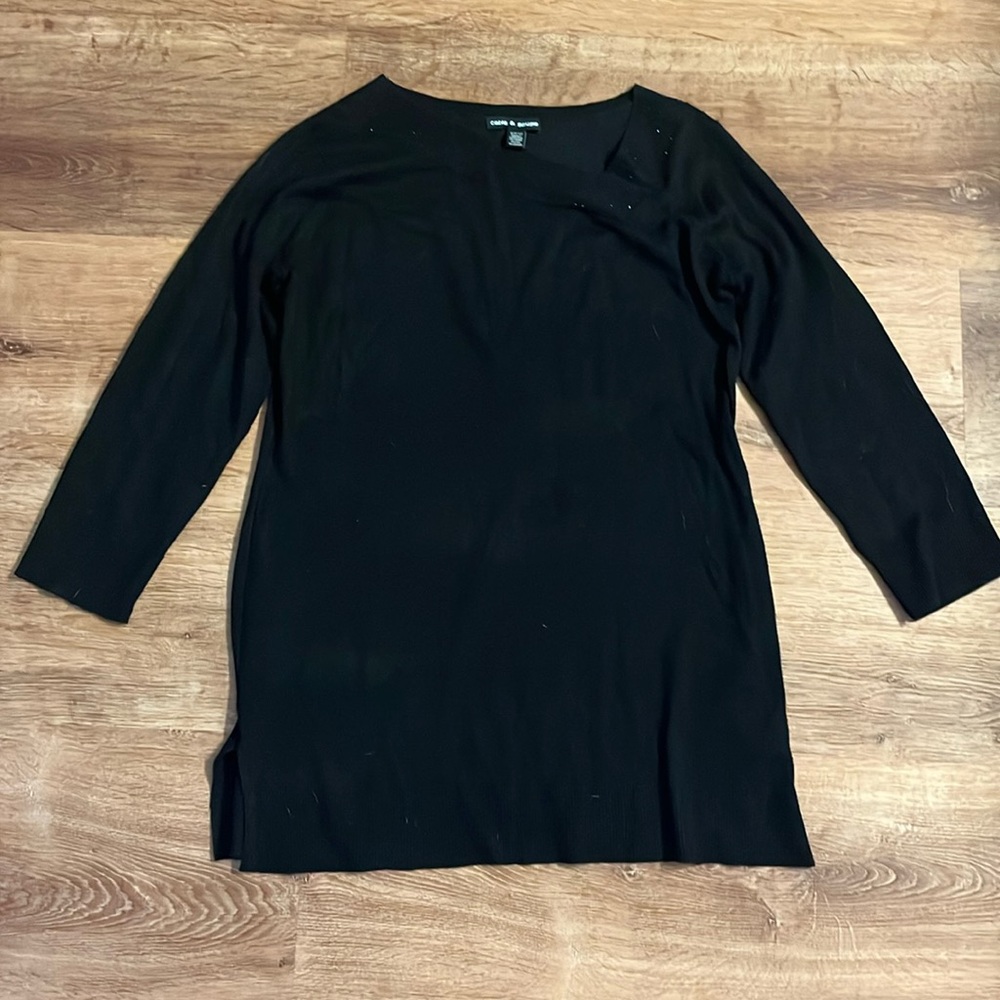 Black sweater